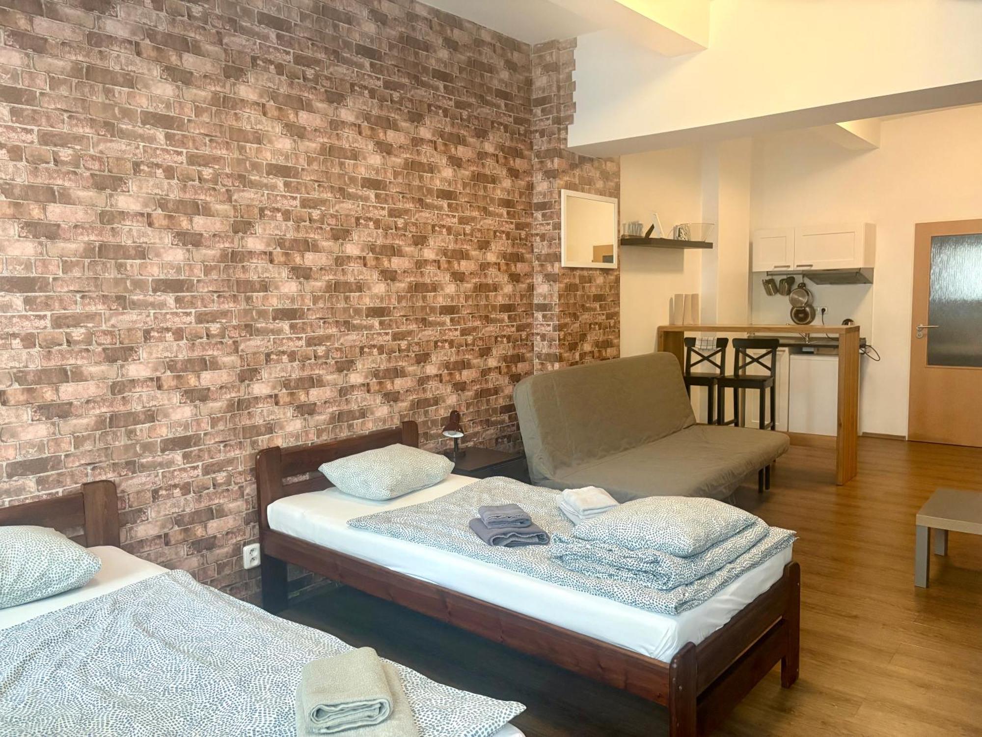 Zizkov Cosy Studio Apartments Praha Bagian luar foto